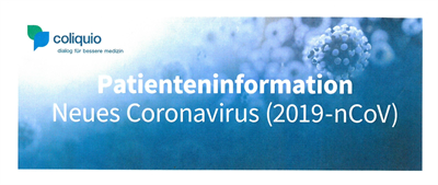 Coronarvirus-Information